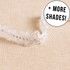 White Organza Bonnet Trim (1") - Per Metre