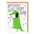 Greeting Card - Birthday Hugs From Afar