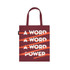 Cotton Tote Bag - A Word is Power