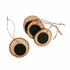 Wooden Blackboard Tags (4pcs)