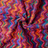 Lightweight Coating: "Missoni" Chevron Tweed in Rainbow - Per ½ Metre