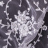 Premium Lace: White Lace w/Sequins & Pearls - Per ¼ Metre"