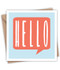 Greeting Card - Hello