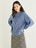 Round Neck Cable Sweater in Hayfield Bonus Aran w/Wool (10321)