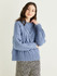 Round Neck Cable Sweater in Hayfield Bonus Aran w/Wool (10321)