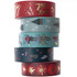 Washi Tape Set (5pcs) - Paper Poetry Jolly Christmas Classic