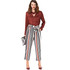 Tapered Trousers in Burda Misses' (6110)