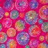 Brilliance Mosaic: Pink - 100% Cotton