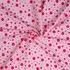 Dotted Pink Cotton French Terry - Per ½ Metre