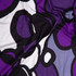 Viscose Jersey: Purple Stained Glass - Per ½ Metre