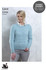 Lace Line Sweater in Cygnet Chunky (CY1312)