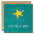 Greeting Card - You're a Star (Blue)