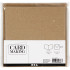 6" x 6" Blank Cards & Envelopes (4pcs) - Natural