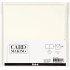 6" x 6" Blank Cards & Envelopes (4pcs) - Off-White