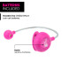 LED Disc Book and Reading Light by French Bull - Pink Glamo