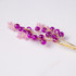 Crystal Berry Pick (3pcs) - Fuchsia\Gold