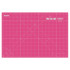 Rotary Cutting Mat (17" x 11") - Pink