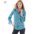Front Button Shirt in Simplicity Misses' (S1538)