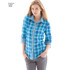 Front Button Shirt in Simplicity Misses' (S1538)