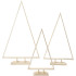 Wooden Christmas Trees (3pcs) - Outlines