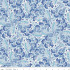 The Summer House: Feather Dance Blue - 100% Cotton