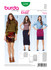 Fitted Skirts in Burda Style (6598)