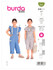 Jumpsuits w/Ruffles in Burda Kids (9265)