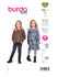 Loose Dress & Blouse w/Yoke in Burda Kids (9274)