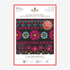 Half Cross Stitch Kit - Pink Geo Flowers