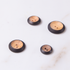 Wooden 2-Hole Button - Tapered Olivewood