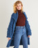 Women's Longline Textured Bobble Detail Cardigan in Sirdar Country Classic Worsted (10167) - PDF