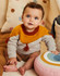 Tiny Tasselled Sweater in Sirdar Snuggly 4 Ply (5511) - CROCHET - PDF