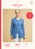 Longline Collared Cardi in Sirdar No 1 DK (10662) - PDF