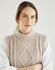 Sleeveless Cable Tunic in Hayfield Bonus Aran (10608) - PDF