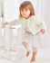 Single Button Baby Cardigan in Sirdar Snuggly Bamboo DK (5479) - PDF