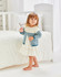 Striped Baby Cardigan in Sirdar Snuggly Cashmere Merino DK (5480) - PDF