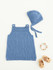 Flower Bud Dress & Bonnet in Sirdar Snuggly 4 Ply (5437) - PDF