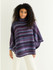 Textured Poncho in Sirdar Jewelspun Aran (10287) - PDF