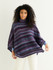 Textured Poncho in Sirdar Jewelspun Aran (10287) - PDF
