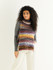 Roll Neck Tie-Side Vest in Sirdar Jewelspun Aran (10292) - PDF