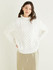 Funnel Neck Diamond Sweater in Hayfield Bonus Aran w/Wool (10324) - PDF
