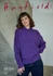 Shawl Collar Sweater in Hayfield Soft Twist DK (10328) - PDF