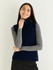 Roll Neck Rib Vest in Hayfield Soft Twist DK (10334) - PDF