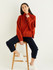 Statement Zip Sweater in Hayfield Soft Twist DK (10335) - PDF