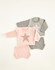 Two Piece Striped Star Set in Hayfield Baby Bonus DK (5421) - PDF