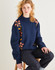 Women's Floral Intarsia Sweater in Sirdar Country Classic Worsted (10160) - PDF