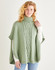 Women's Roll Neck Poncho in Sirdar Country Classic Worsted (10163) - PDF