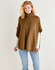Women's Roll Neck Poncho in Sirdar Country Classic Worsted (10163) - PDF