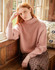 Women's Funnel Neck Rib Detail Sweater in Sirdar Country Classic Worsted (10169) - PDF