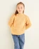 Orange Segment Wide Neck Sweater in Sirdar Snuggly Replay DK (2568) - PDF